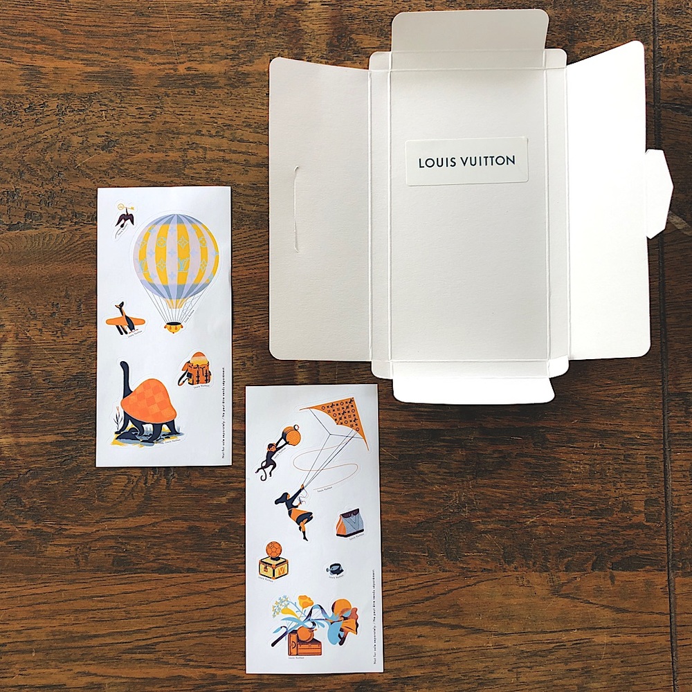 Authentic Louis Vuitton STICKERS